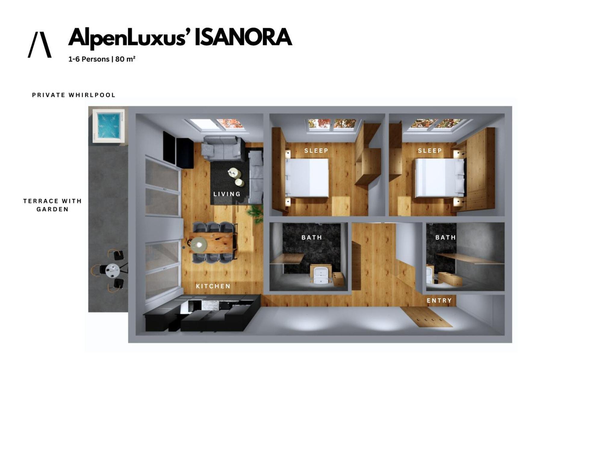 Isanora - Garden & Private Whirlpool By Alpenluxus Appartements פוגן מראה חיצוני תמונה